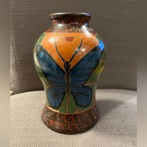 🔥Antonio Gallegos Beautiful & Rare Signed Jungle/Rain Forest Vase VGUC
